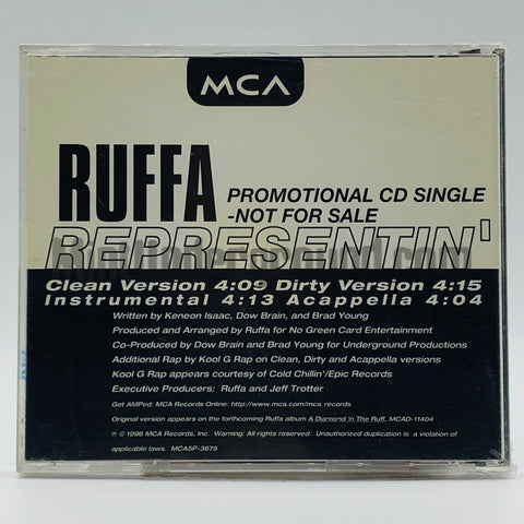 Ruffa: Representin: CD Single