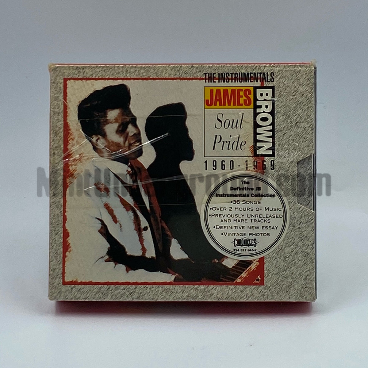 James Brown – Soul Pride: The Instrumentals (1960 - 1969) CD Boxset, front cover
