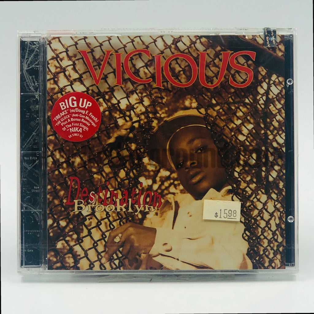 Vicious – Destination Brooklyn CD, front cover
