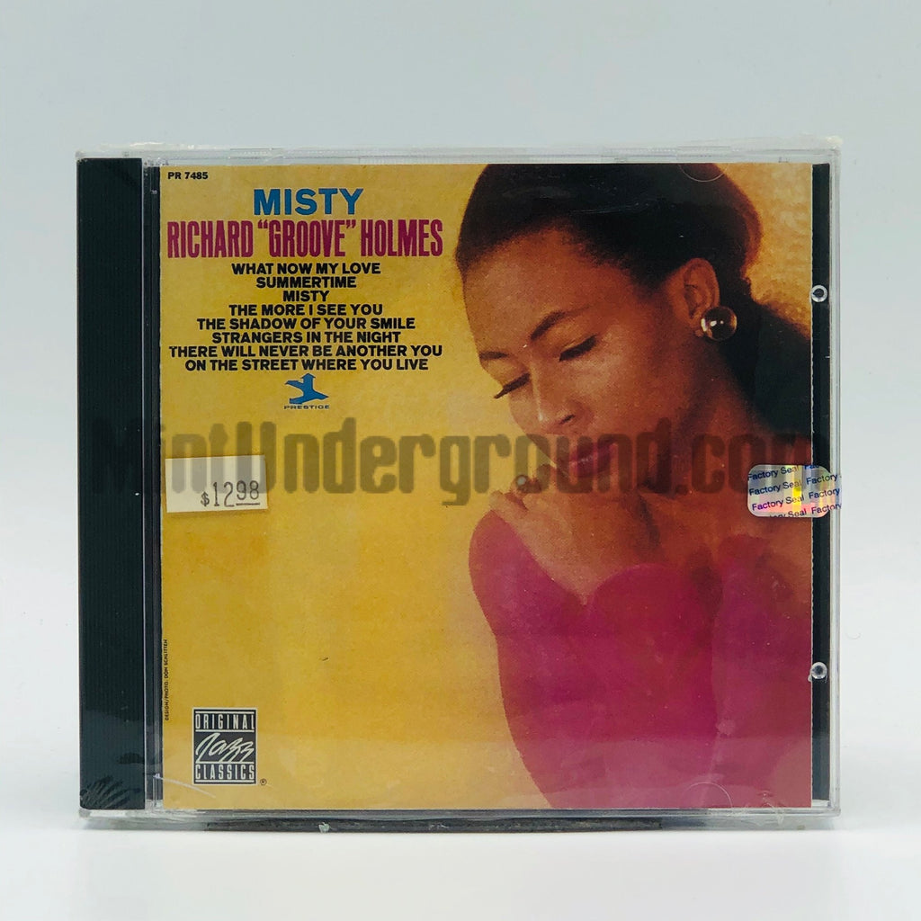 Richard "Groove" Holmes – Misty CD, front cover