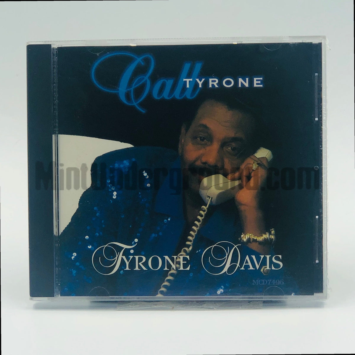 Tyrone Davis – Call Tyrone CD, front cover