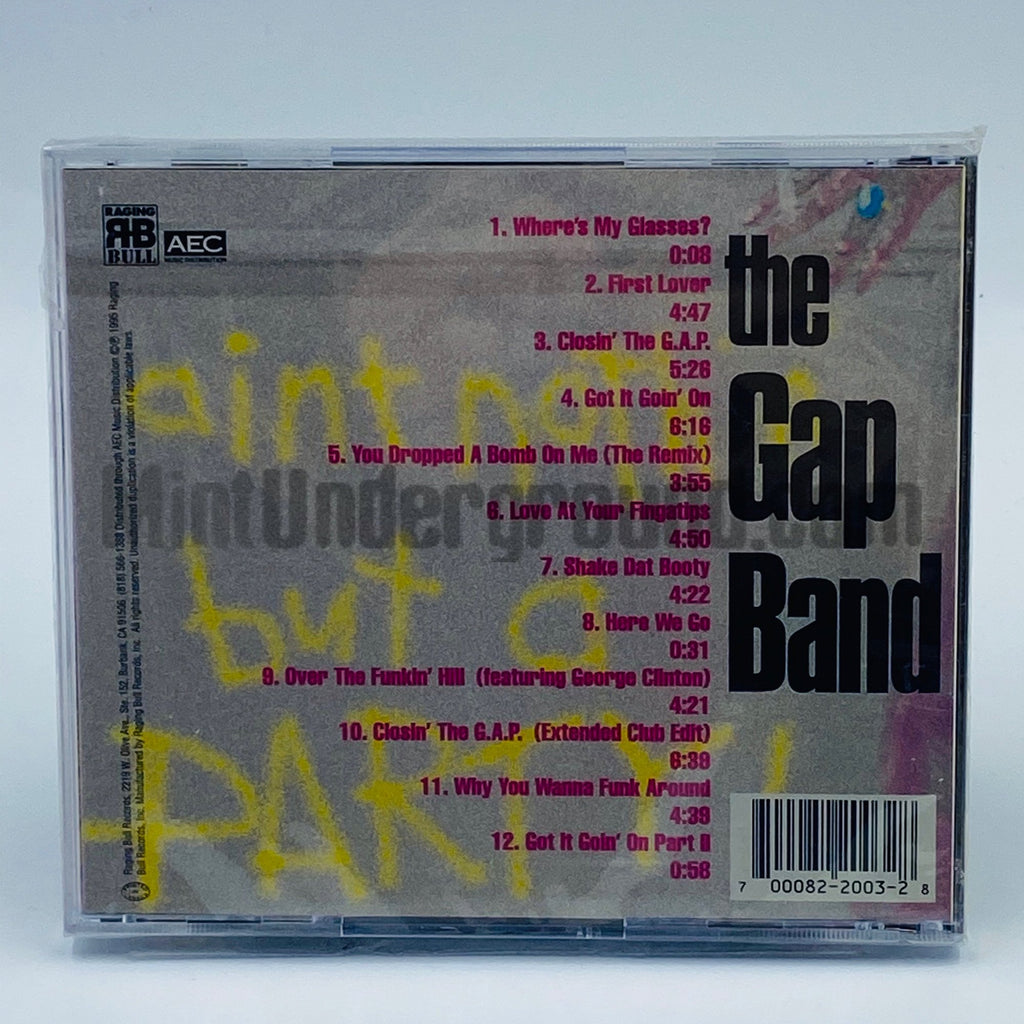 The Gap Band – Ain't Nothing But A Party CD, back cover