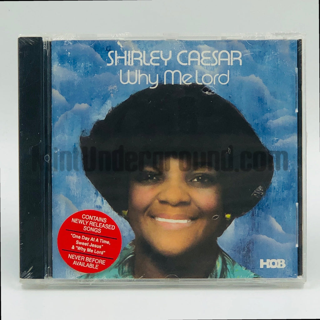 Shirley Caesar – Why Me Lord? CD, front cover
