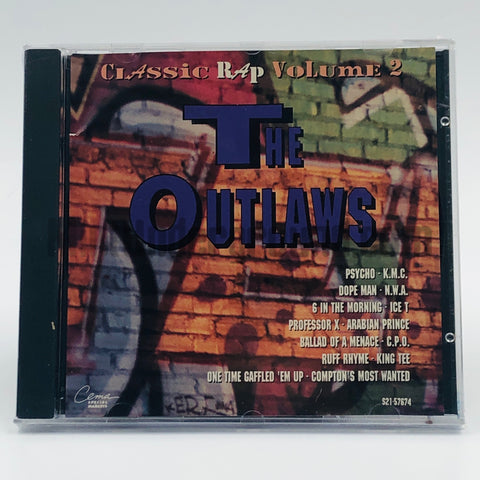Various Artists: Classic Rap Vol. 2: The Outlaws: CD