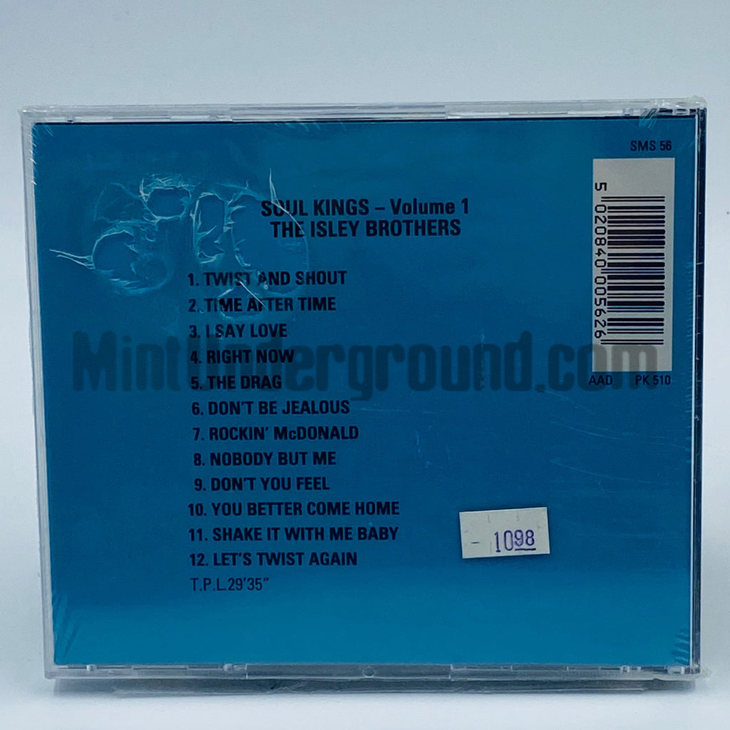 The Isley Brothers – Soul Kings Volume 1 CD, back cover
