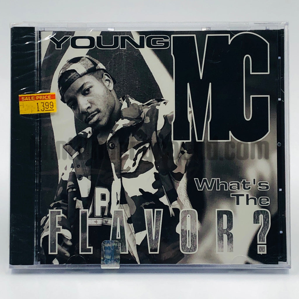 Young M.C./Young MC – What's The Flavor CD, front cover