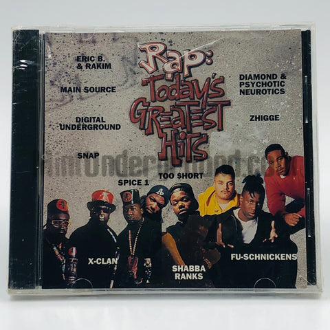 Various Artists: Rap Today's Greatest Hits: CD