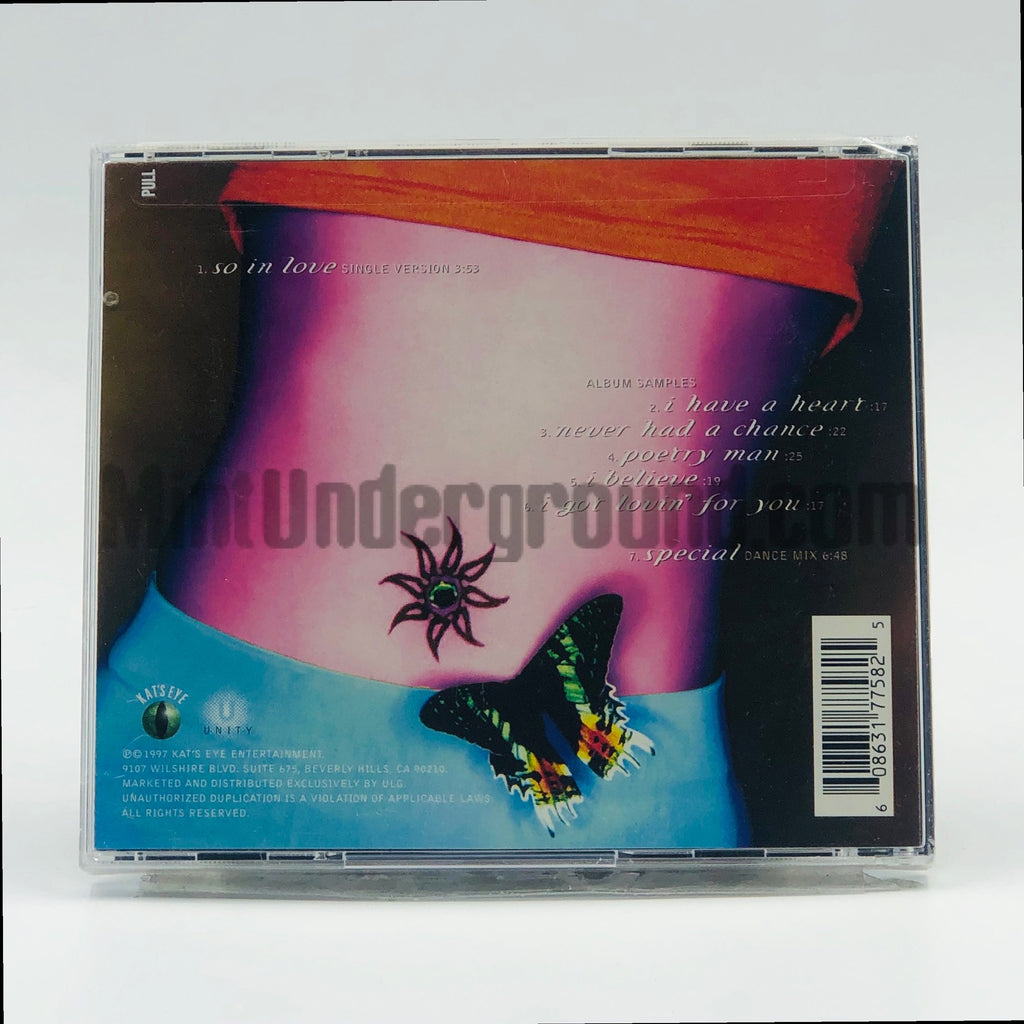 Saison – So In Love CD Single, back cover