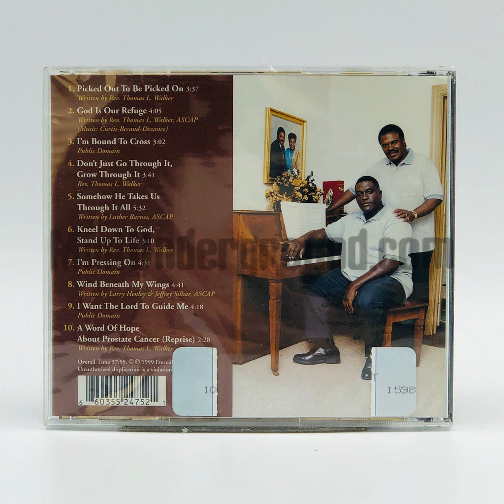 Rev. Thomas L. Walker And Rev. Timothy J. Walker – Father And Son CD, back cover