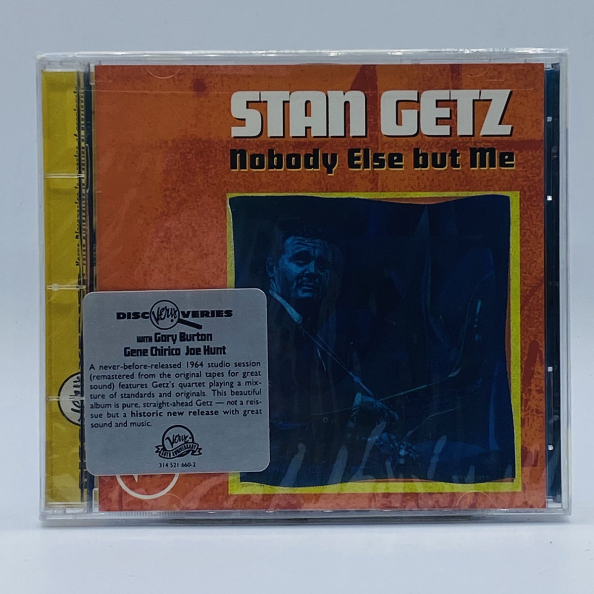 Stan Getz – Nobody Else But Me CD, front cover