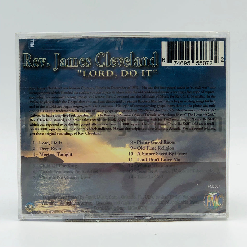 Rev. James Cleveland: Lord, Do It: CD – Mint Underground