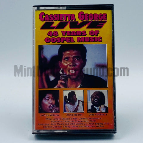Cassietta George: Cassietta George Live: 48 Years Of Gospel Music: Cassette