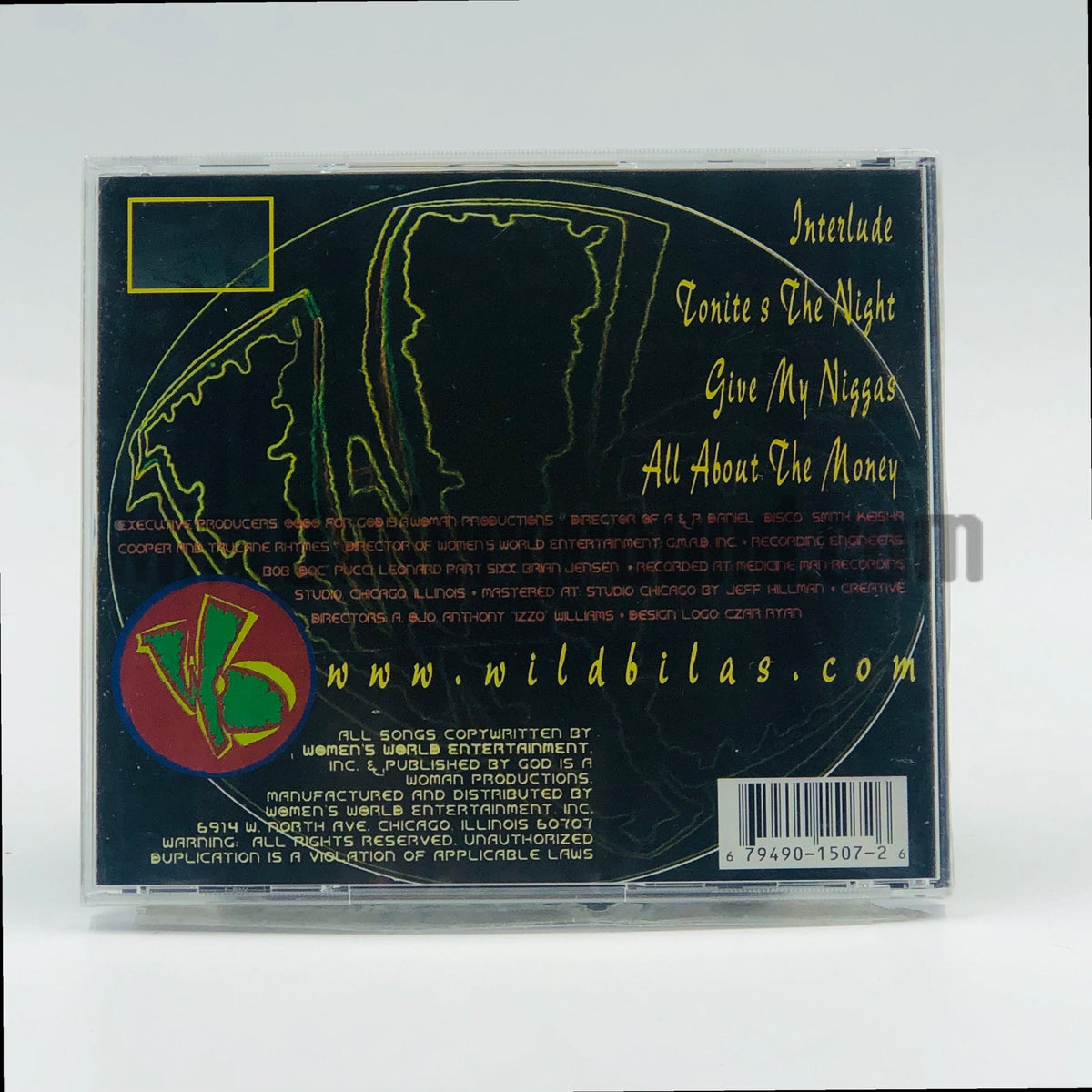 Wild Bilas – Wild Bilas CD, back cover