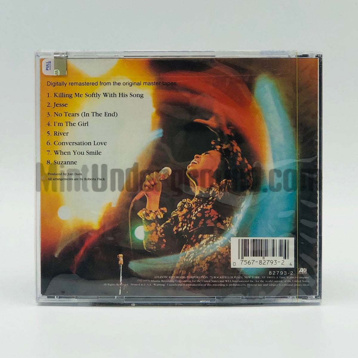 Roberta Flack – Killing Me Softly CD, back cover