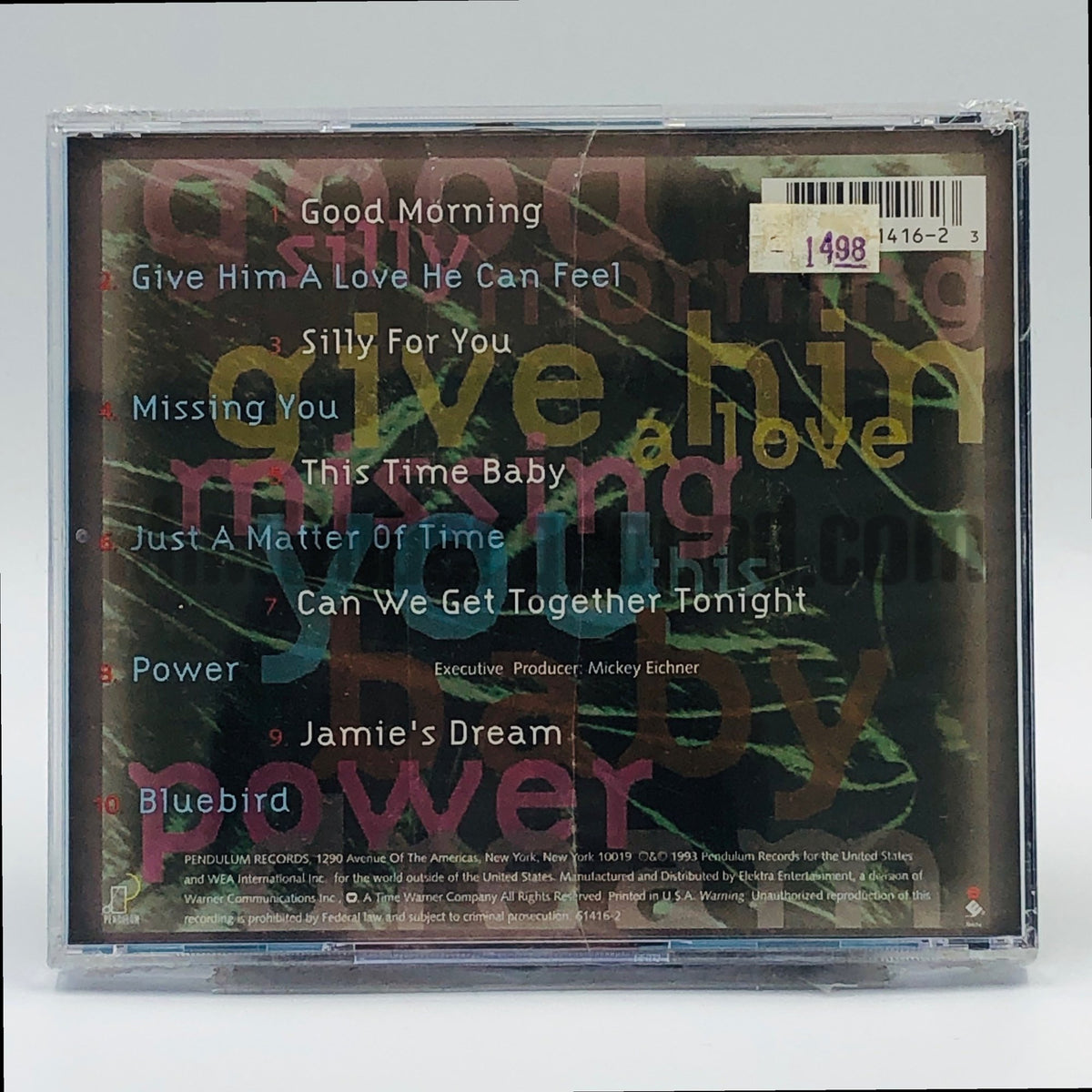 Tené Williams – Tene Williams CD, back cover