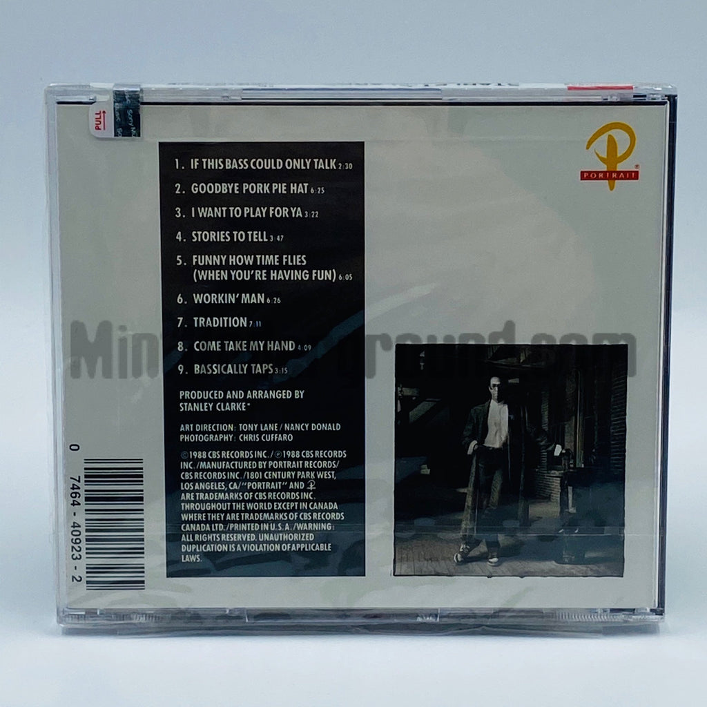 Stanley Clarke – If This Bass Could Only Talk CD, back cover