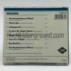 Whodini – Whodini CD, back cover
