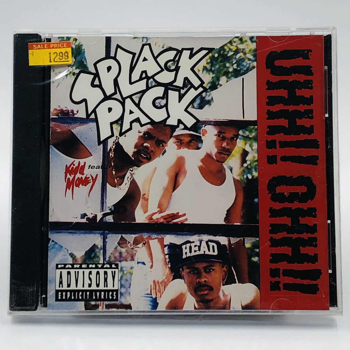 Splack Pack – Uhh!! Ohh!! CD, front cover