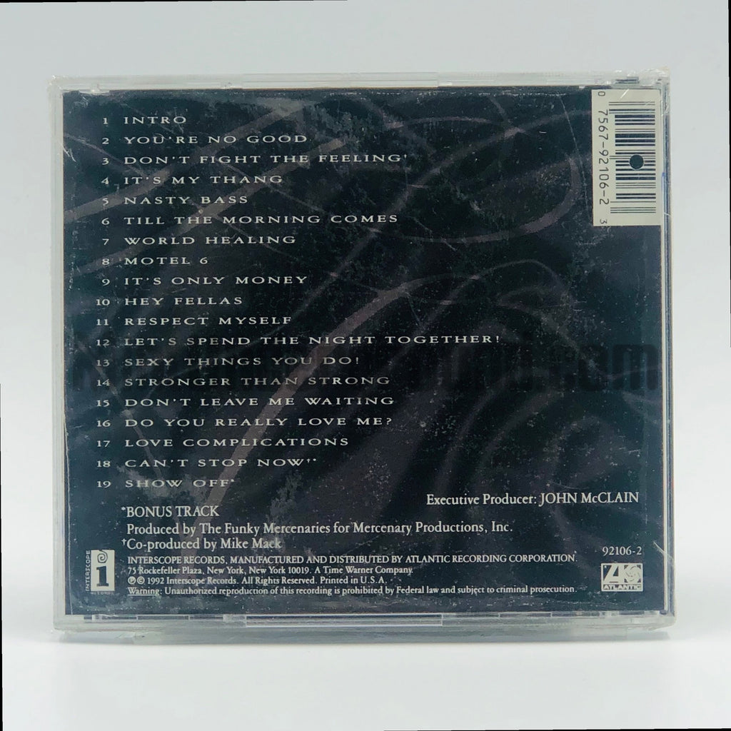 Three Shades Brown – Stronger Than Strong CD, back cover