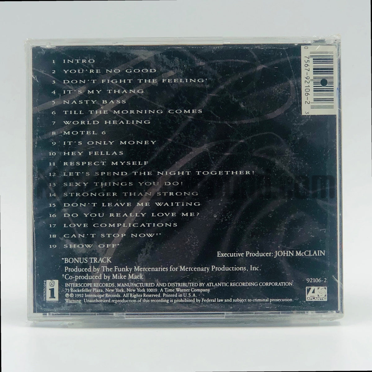 Three Shades Brown – Stronger Than Strong CD, back cover