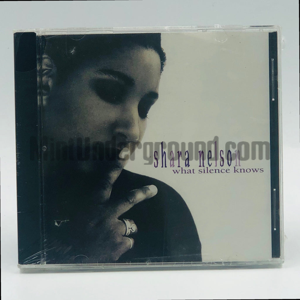 Shara Nelson – What Silence Knows CD, front cover