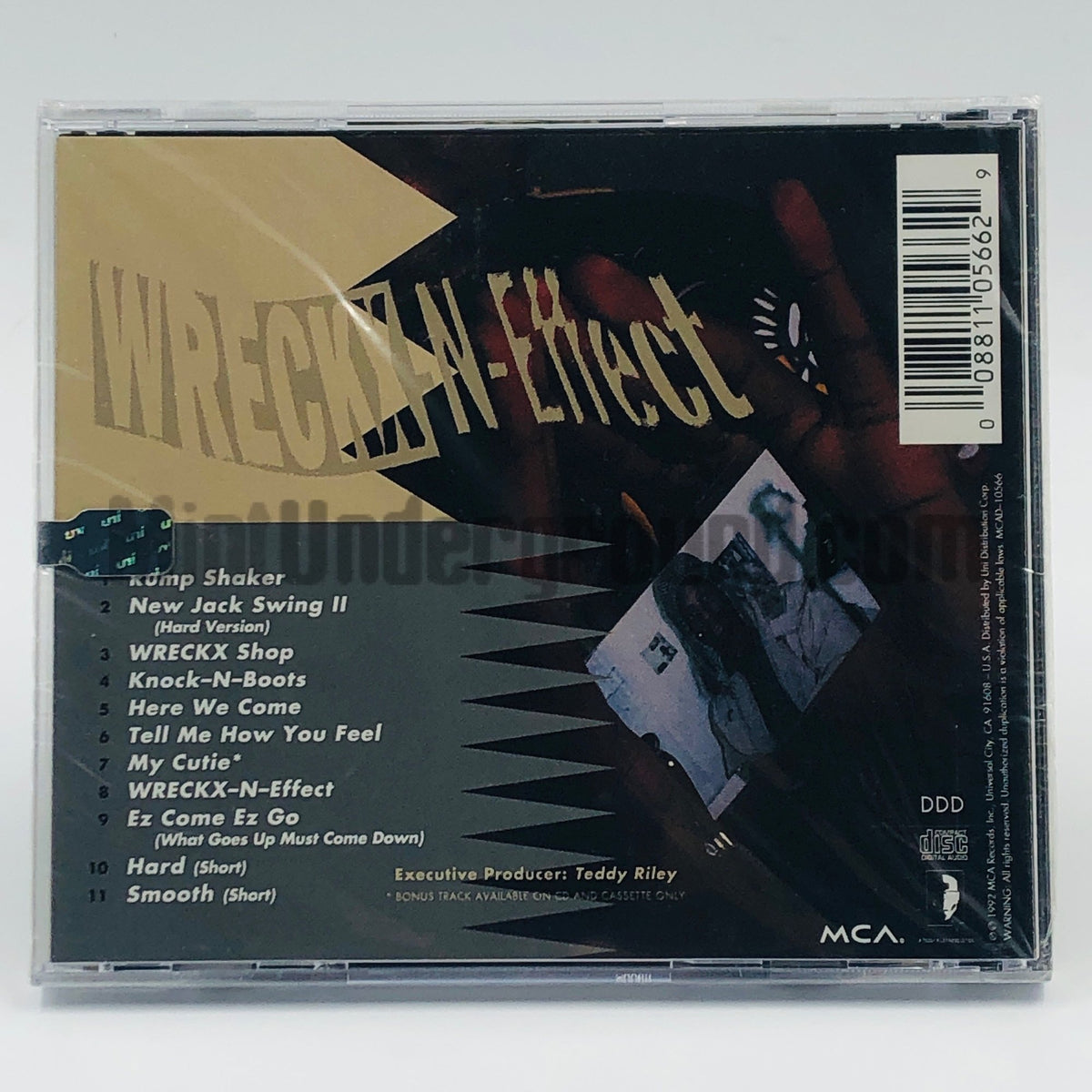 Wrecks-N-Effect/Wreckx-N-Effect – Hard Or Smooth CD, back cover
