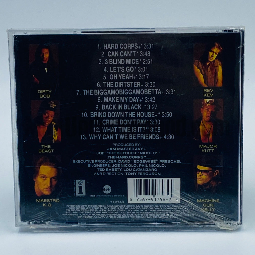 The Hard Corps – Def Before Dishonor CD, back cover