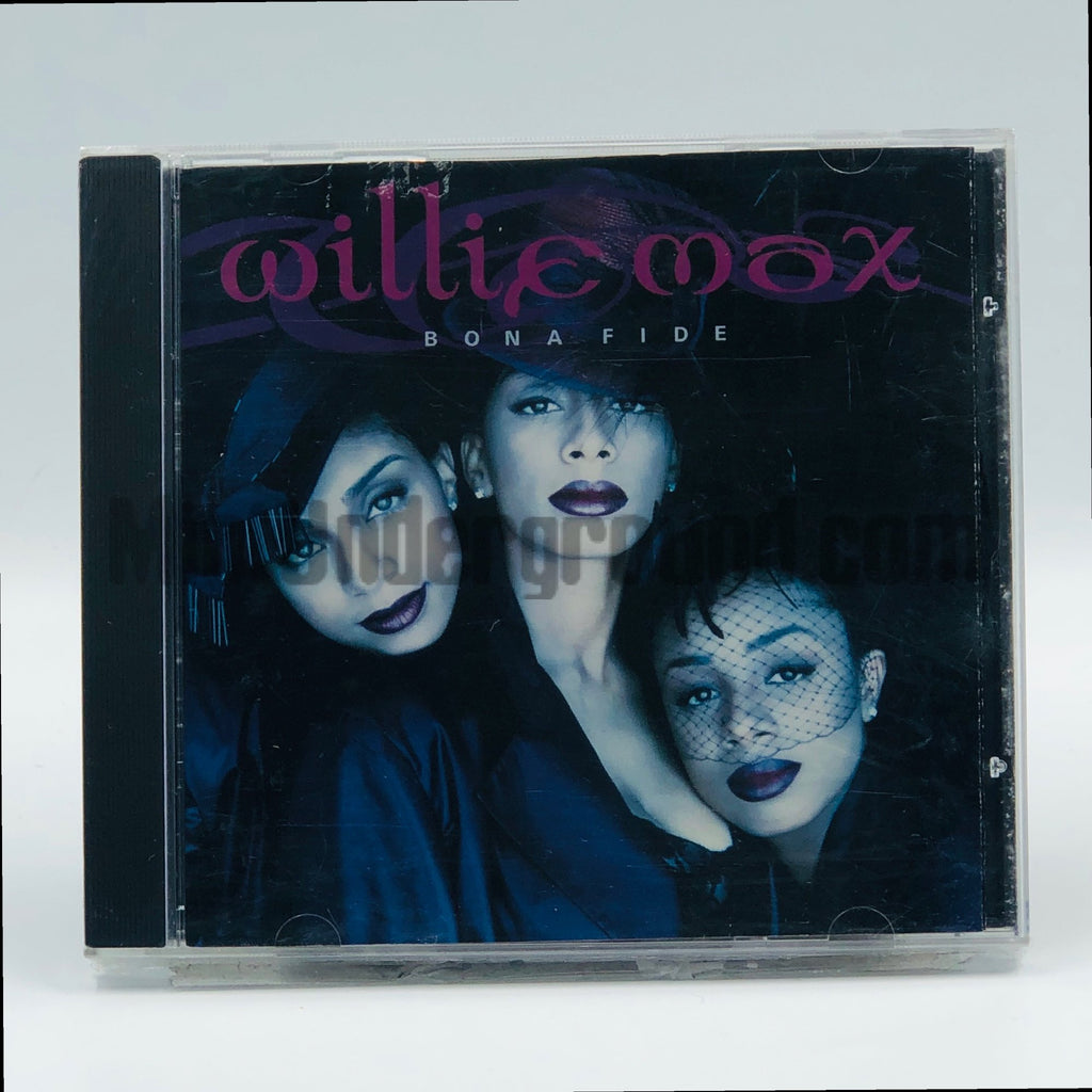 Willie Max – Bona Fide CD, front cover