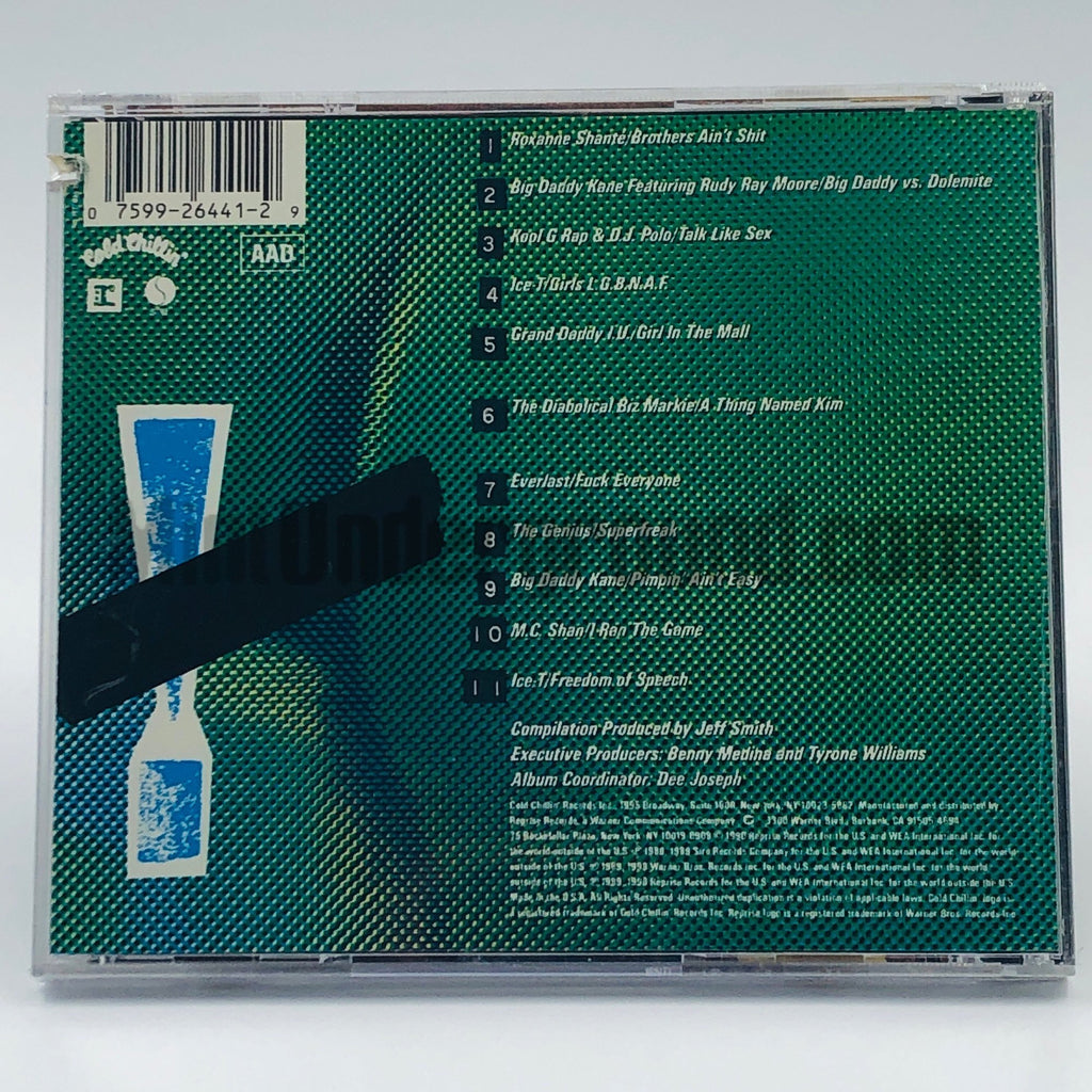 Various Artists – 2 Nasty 4 Radio CD, back cover