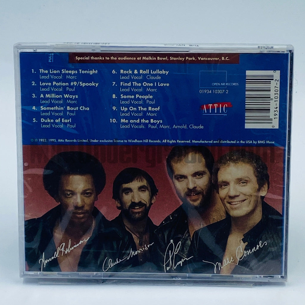 The Nylons – The Nylons CD, back cover