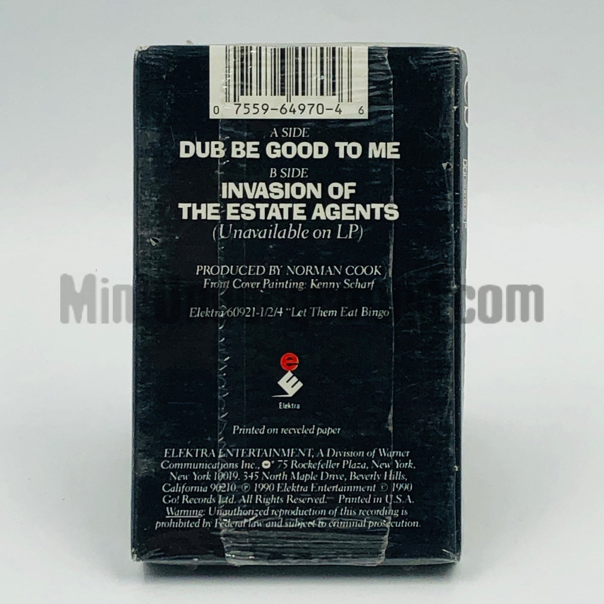 Beats International – Dub Be Good To Me Cassette Single, back cover