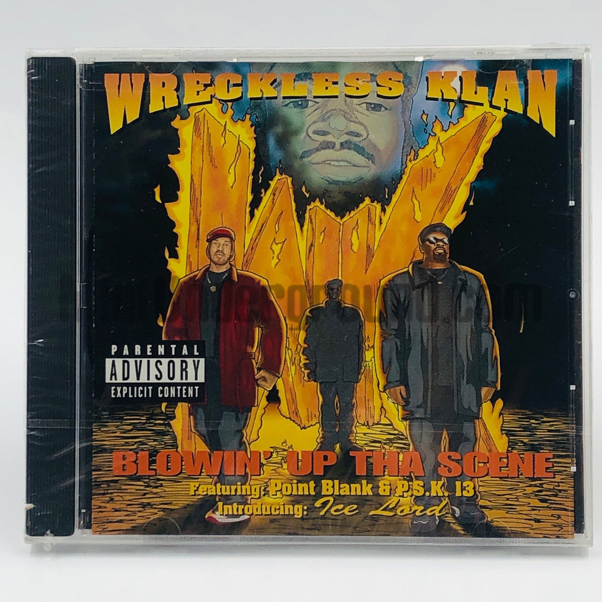 Wreckless Klan – Blowin' Up Tha Scene CD, front cover