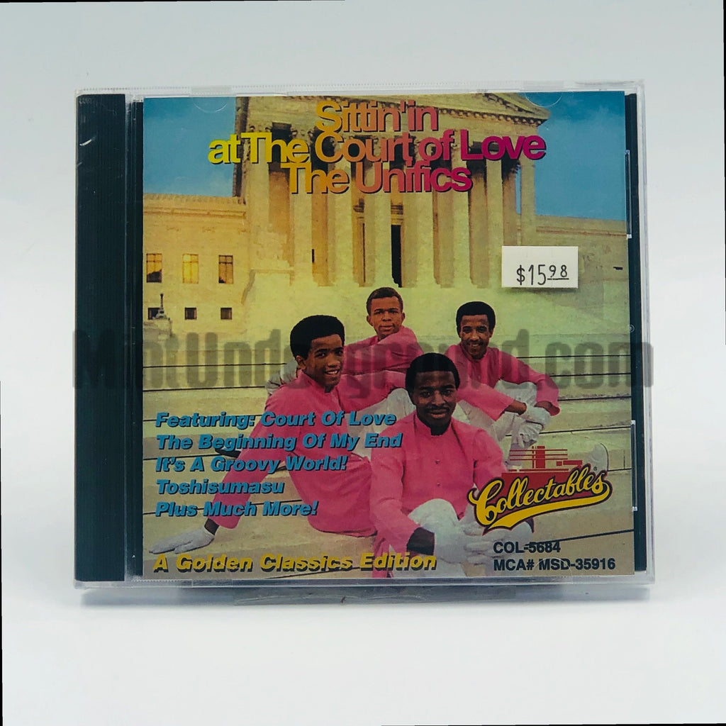 The Unifics – Sittin' In At The Court Of Love CD, front cover