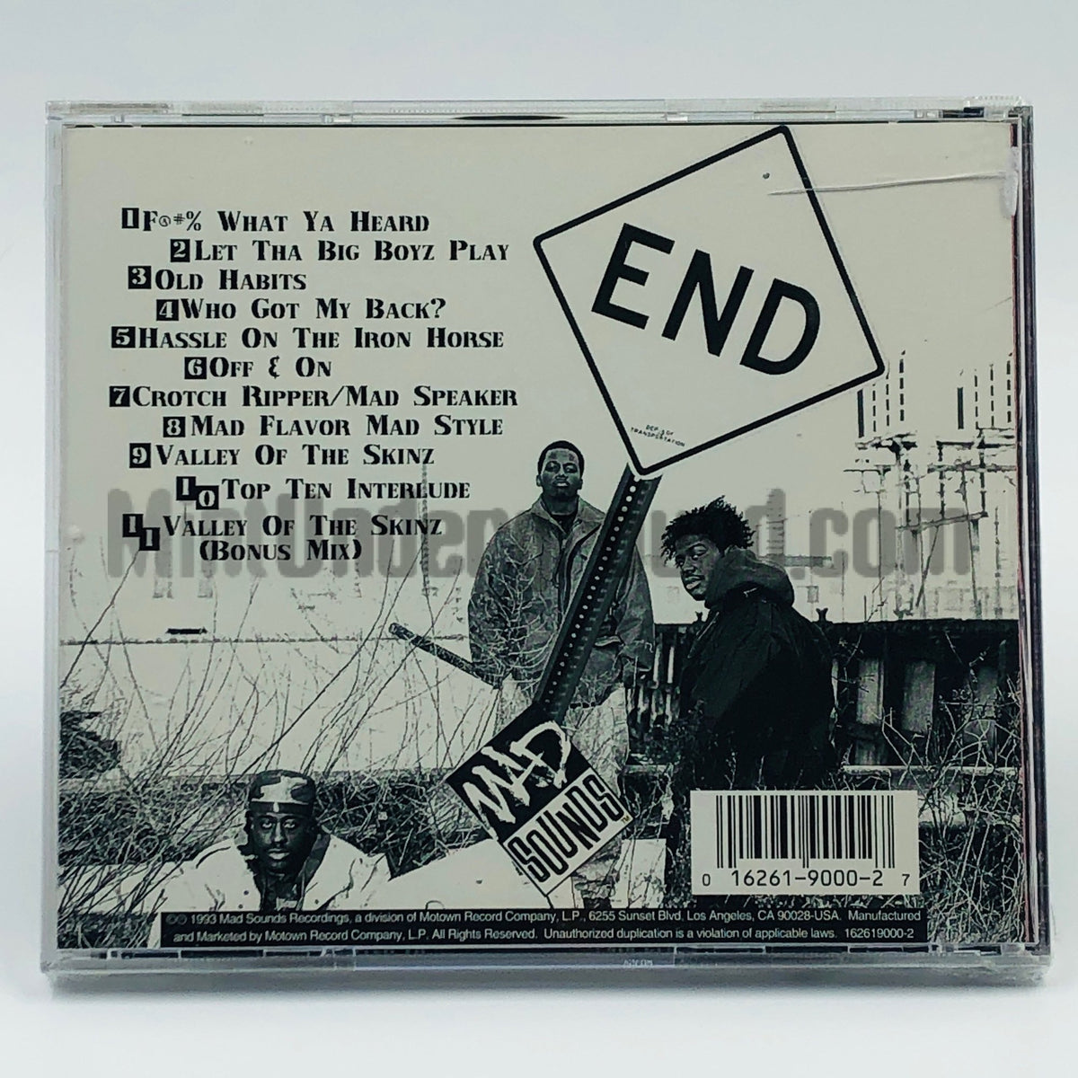 Trends Of Culture – Trendz CD, back cover