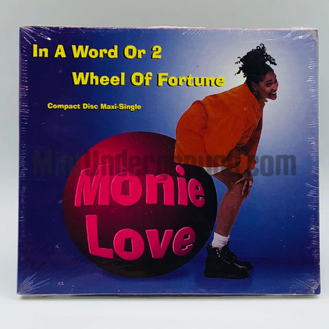 Monie Love: In A Word Or 2/Wheel Of Fortune: CD Single