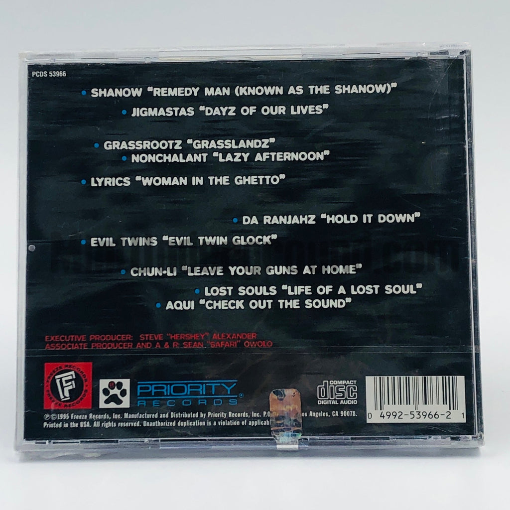 Various Artists – Blackmarket: Unreleased CD, back cover