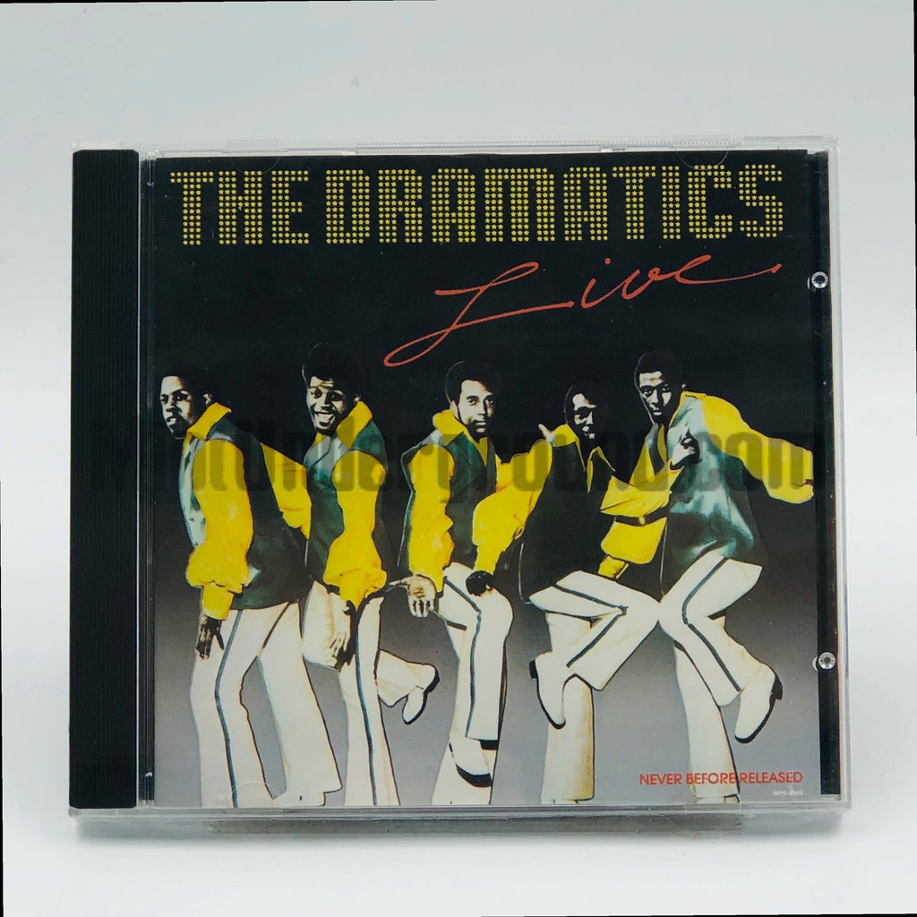 The Dramatics – The Dramatics Live CD, front cover