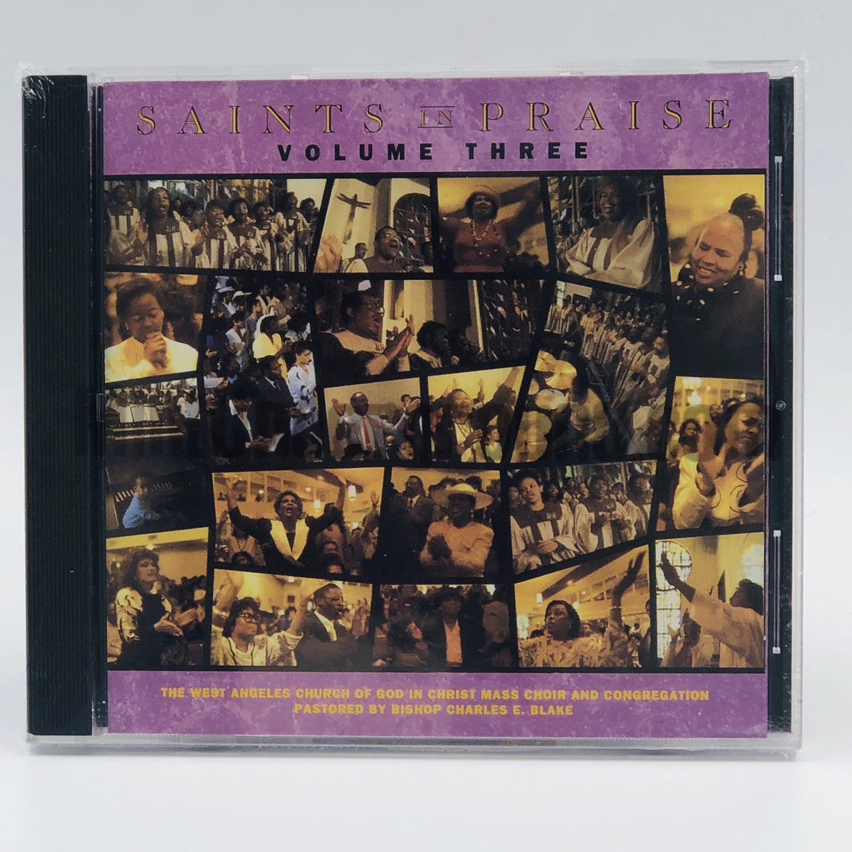 The West Angeles Church Of God Choir – Saints In Praise Volume Three CD, front cover