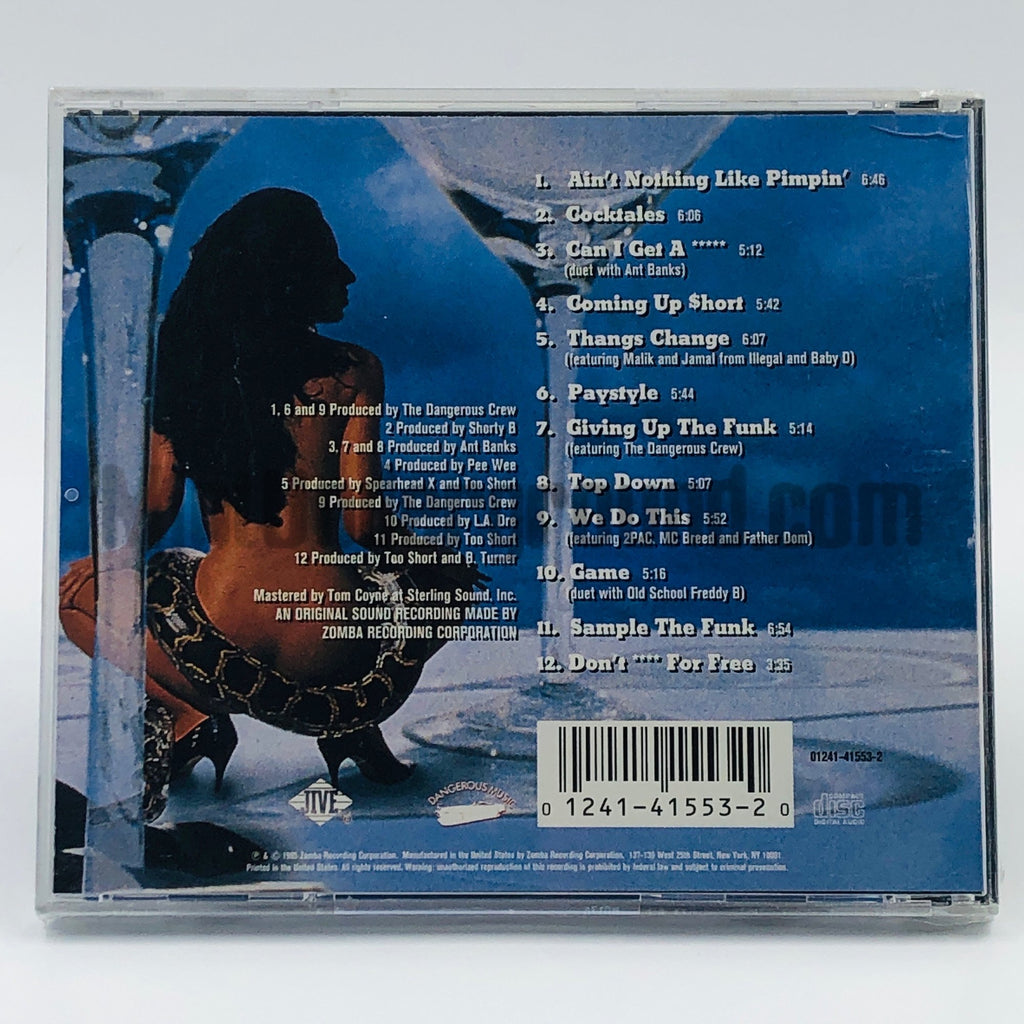 Too Short – Cocktails CD, additional photo 2