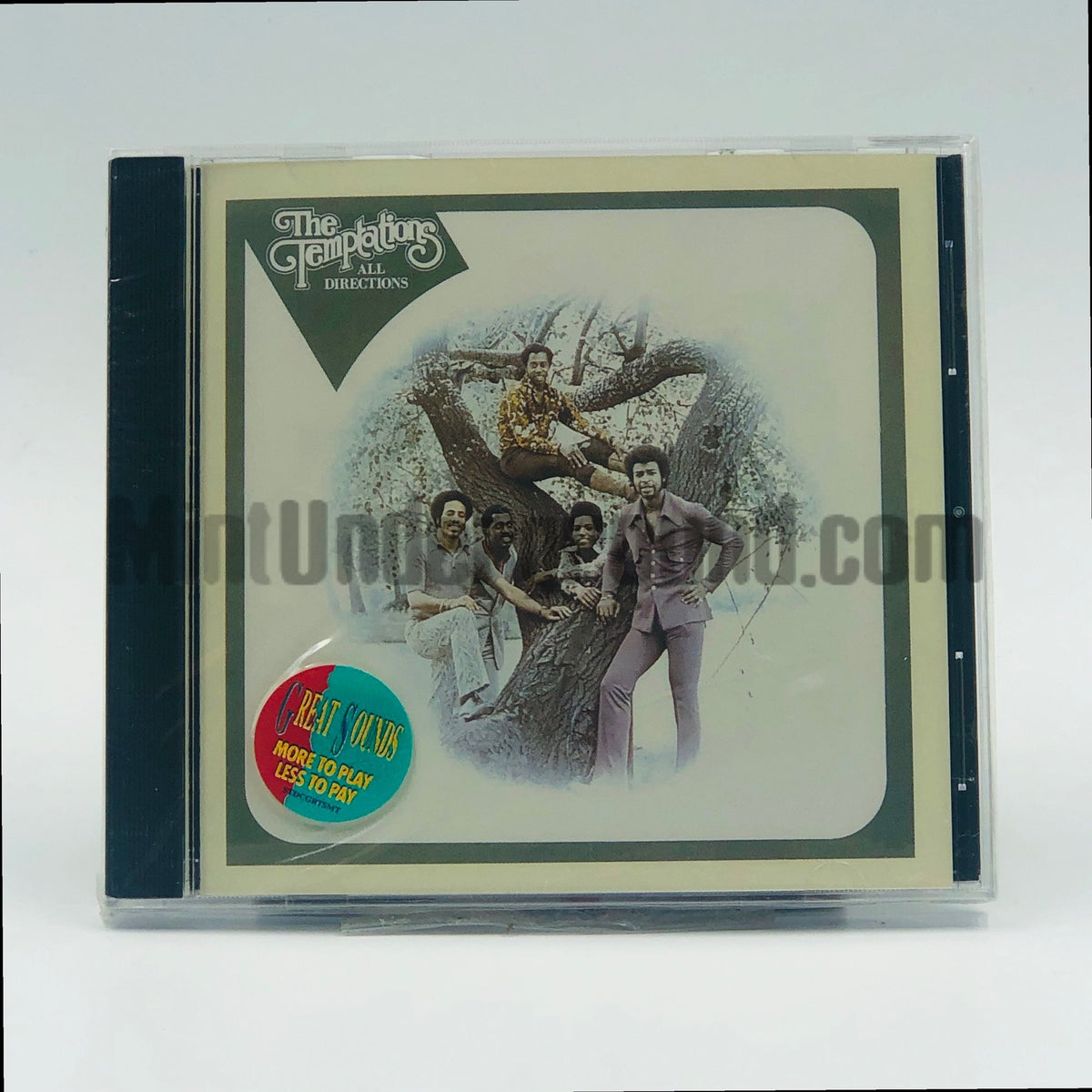 The Temptations – All Directions CD, front cover