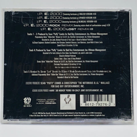 Puff Daddy feat. Hurricane G: P.E. 2000: CD Single
