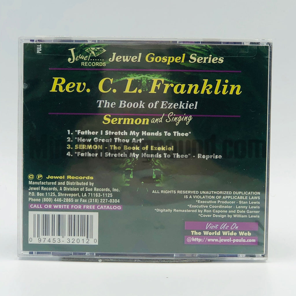Rev. C.L. Franklin – Sermon and Singing: The Book Of Ezekiel CD, back cover