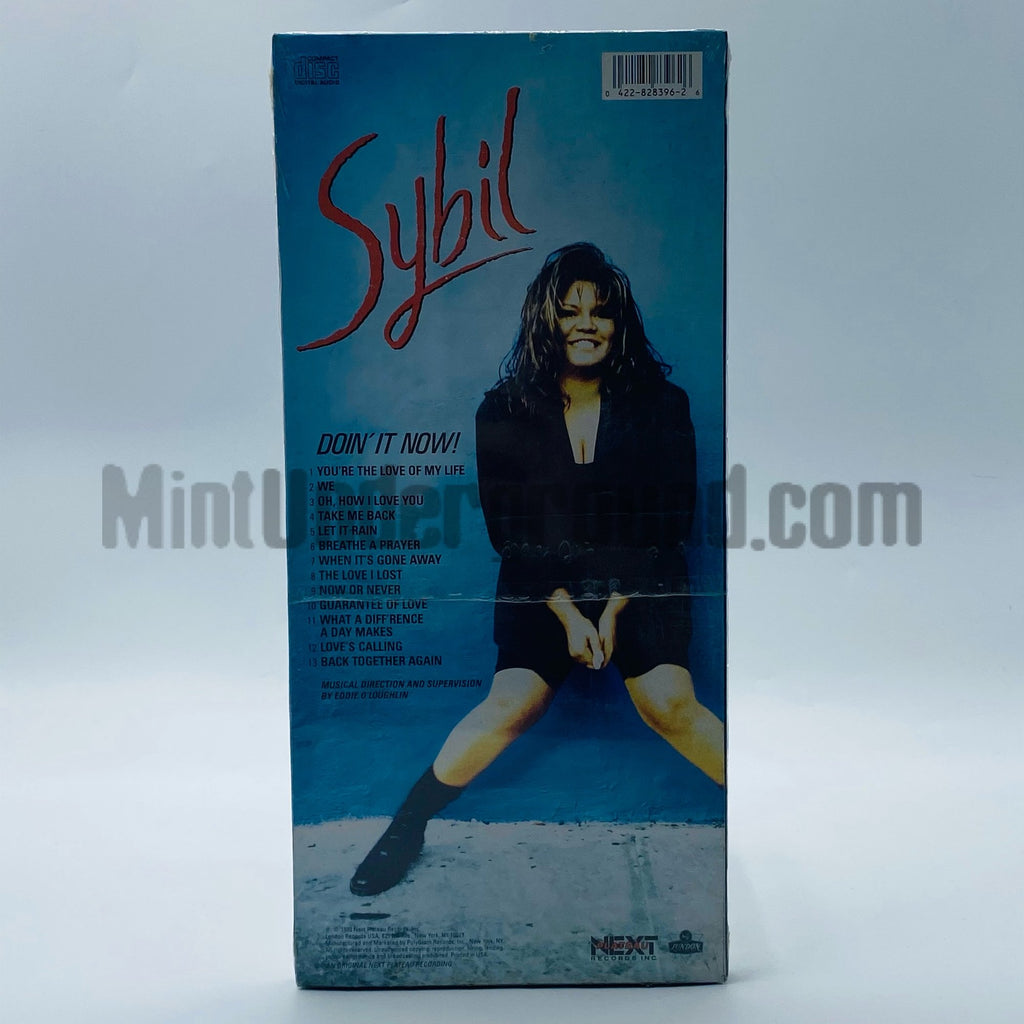 Sybil – Doin' It Now CD, back cover