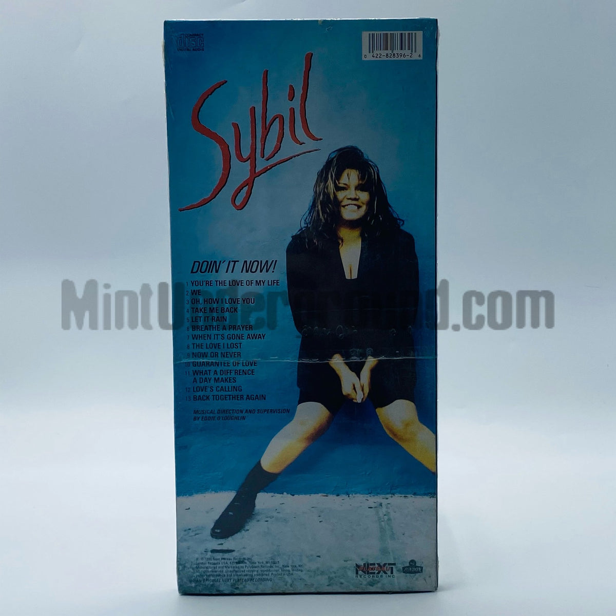 Sybil – Doin' It Now CD, back cover