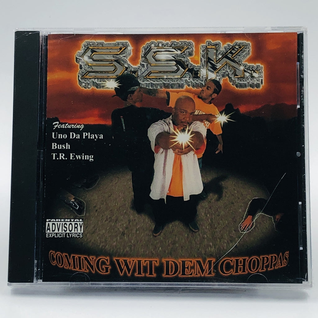 S.S.K./SSK – Coming Wit Dem Choppas CD, front cover
