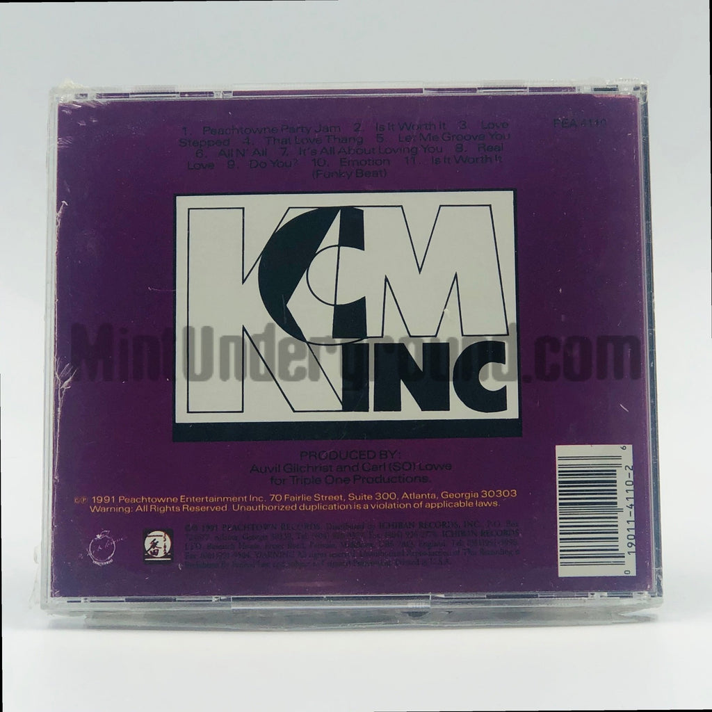 K.C.M./KCM – Doing It Funky Smooth CD, back cover