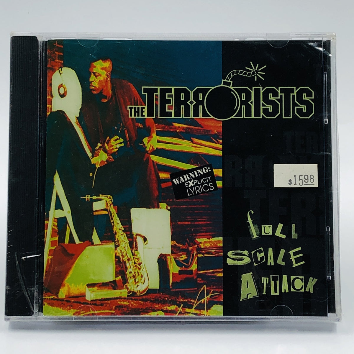The Terrorists – Full Scale Attack CD, front cover