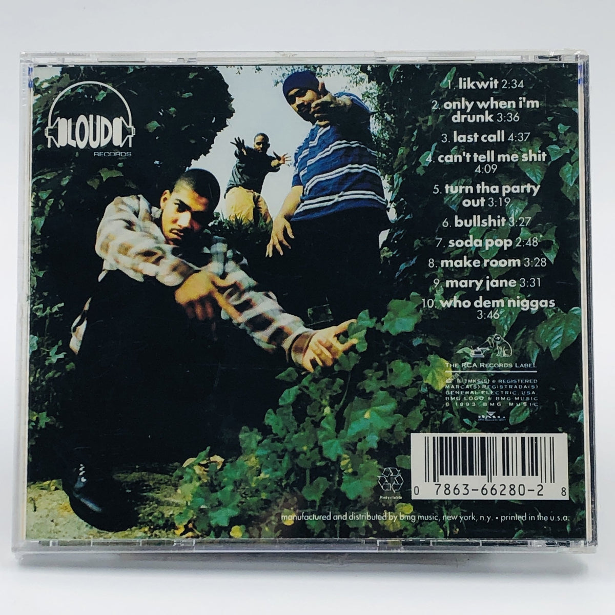 Tha Alkaholiks – 21 & Over CD, back cover