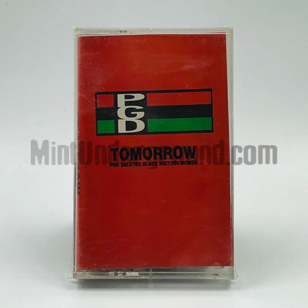Various Artists: PGD Salutes Black History Month: Tomorrow: Cassette Various Artists: PGD Salutes Black History Month: Tomorrow: Cassette