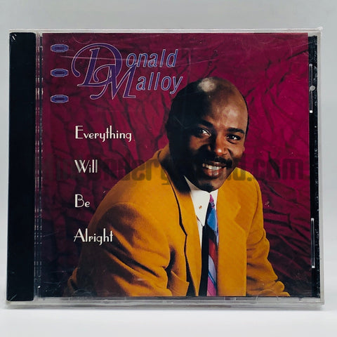 Donald Malloy: Everything Will Be Alright: CD